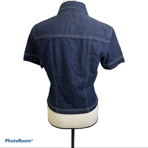 Levi’s Silvertab jean shirt jacket size Small. Top - Picture 4 of 7